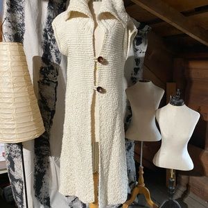 Free People long wool sweater vest